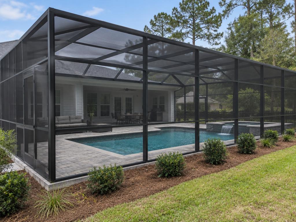 Patio Enclosure Screens — Repair & Replacement